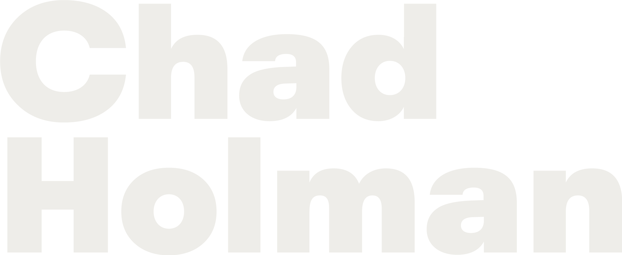 Chad Holman Logo