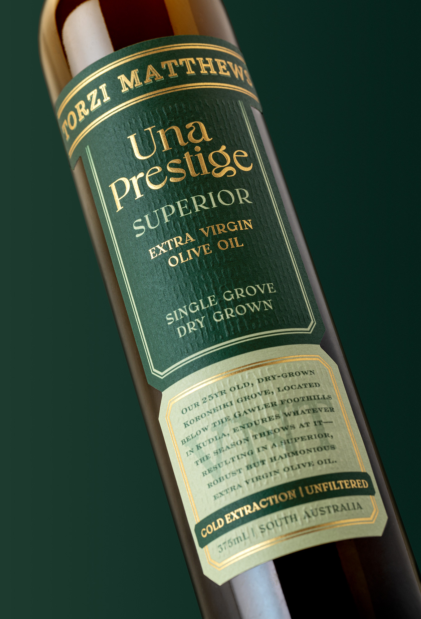 Torzi Matthews—Una Prestige Superior Extra Virgin Olive Oil